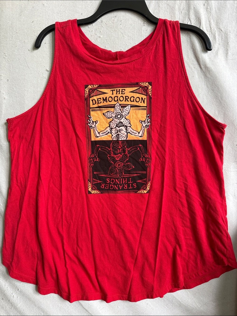 torrid Red Stranger Things Demogorgon Graphic Tank